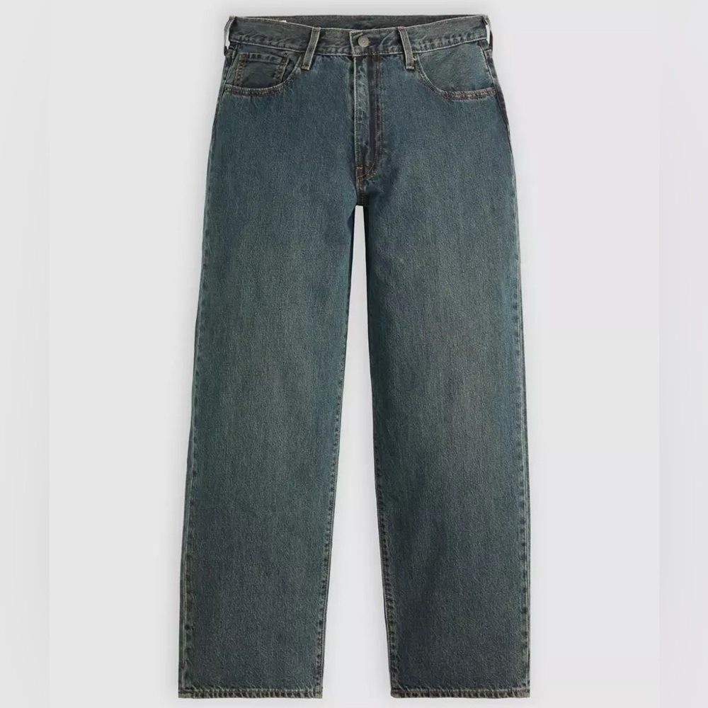 Levi's Men's Relaxed Fit Dark Blue Jeans